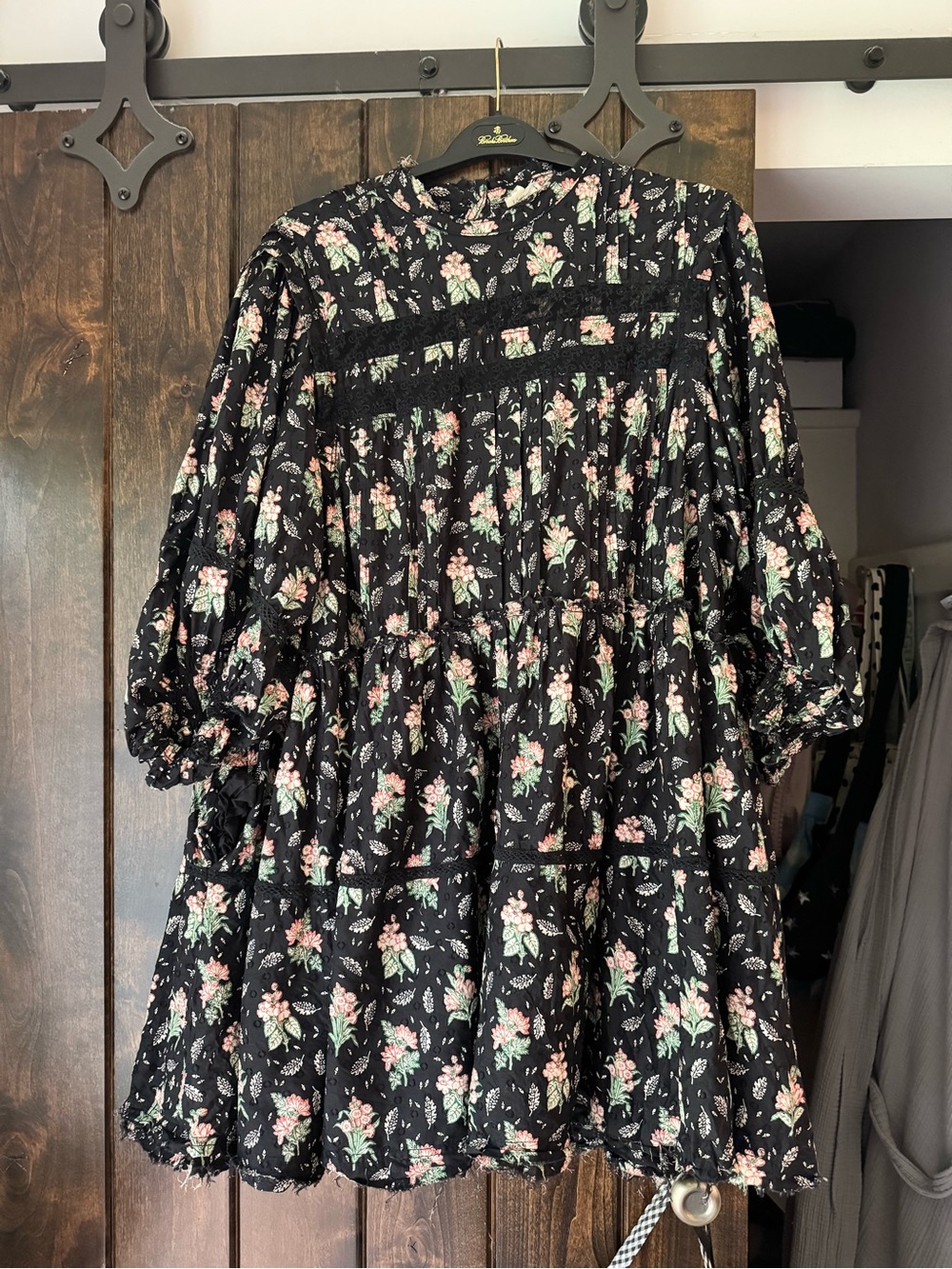 Anthropologie floral dress